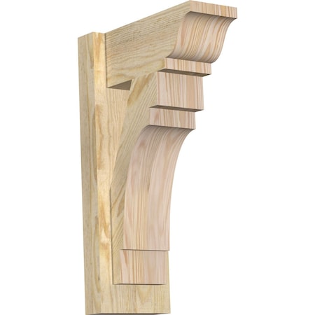 Merced Traditional Rough Sawn Outlooker, Douglas Fir, 6W X 12D X 20H